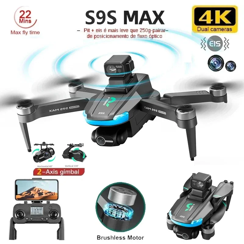 Rc Helicopter Case - Nouveau S9S MAX MINI Drone 4K