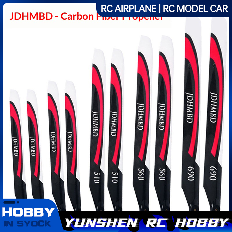 Rc Helicopter Remote Control - Lame principale d'hélicoptère RC Jdhmbd 360/380/420/510/560/690mm,