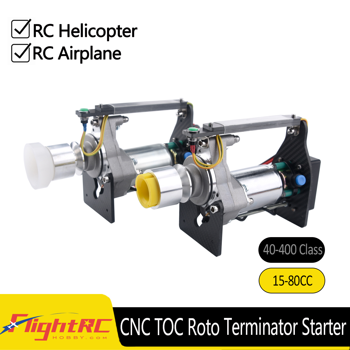 Rc Helicopter Gas - Démarreur électrique rotatif TOC Terminator pour