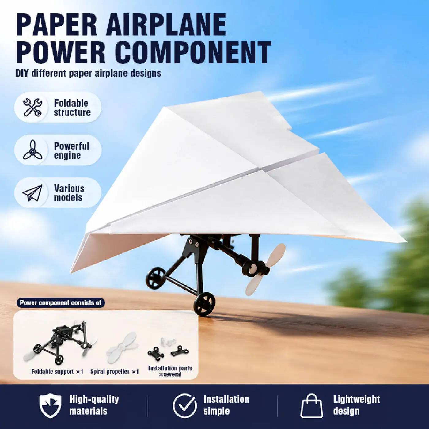 Avion en papier RC, kit d'avio - Rc Helicopter Remote Control avis et prix