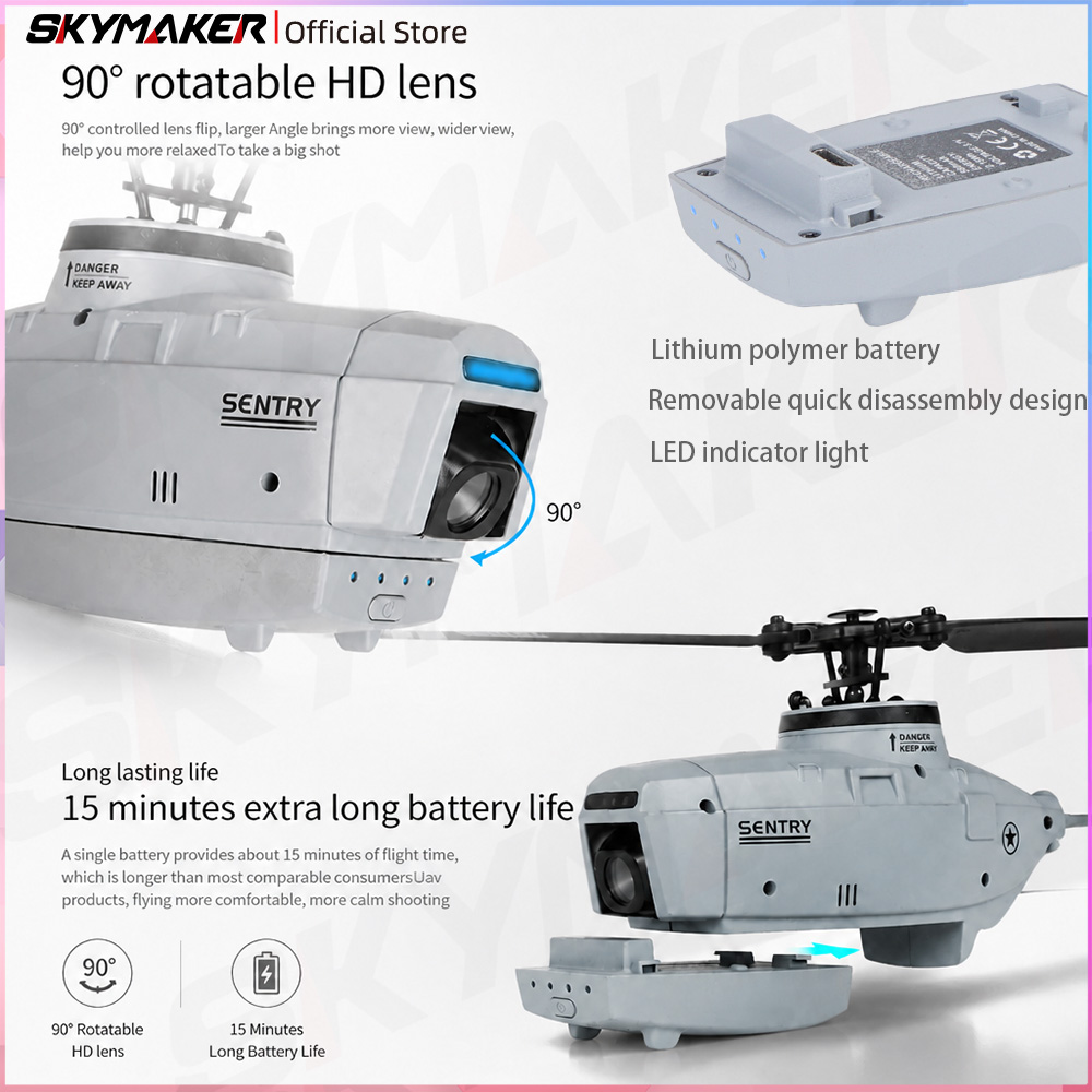 Hélicoptère RC sans barre de d - Rc Helicopter Gyro avis et prix
