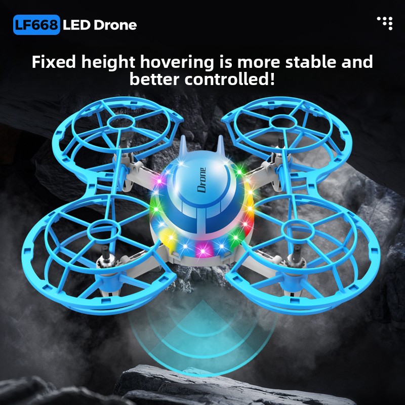 Mini drone RC avec lumières LE - Rc Helicopter Electric avis et prix