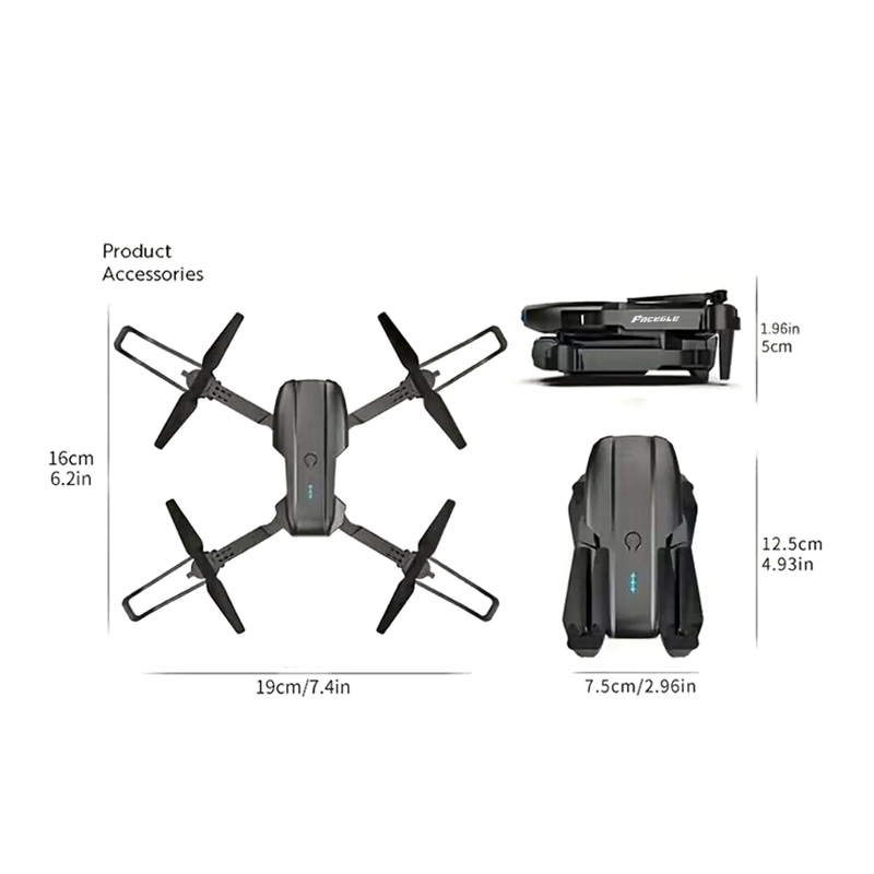 Drone RC pliable FACEGLE UAV E - Rc Helicopter Case avis et prix