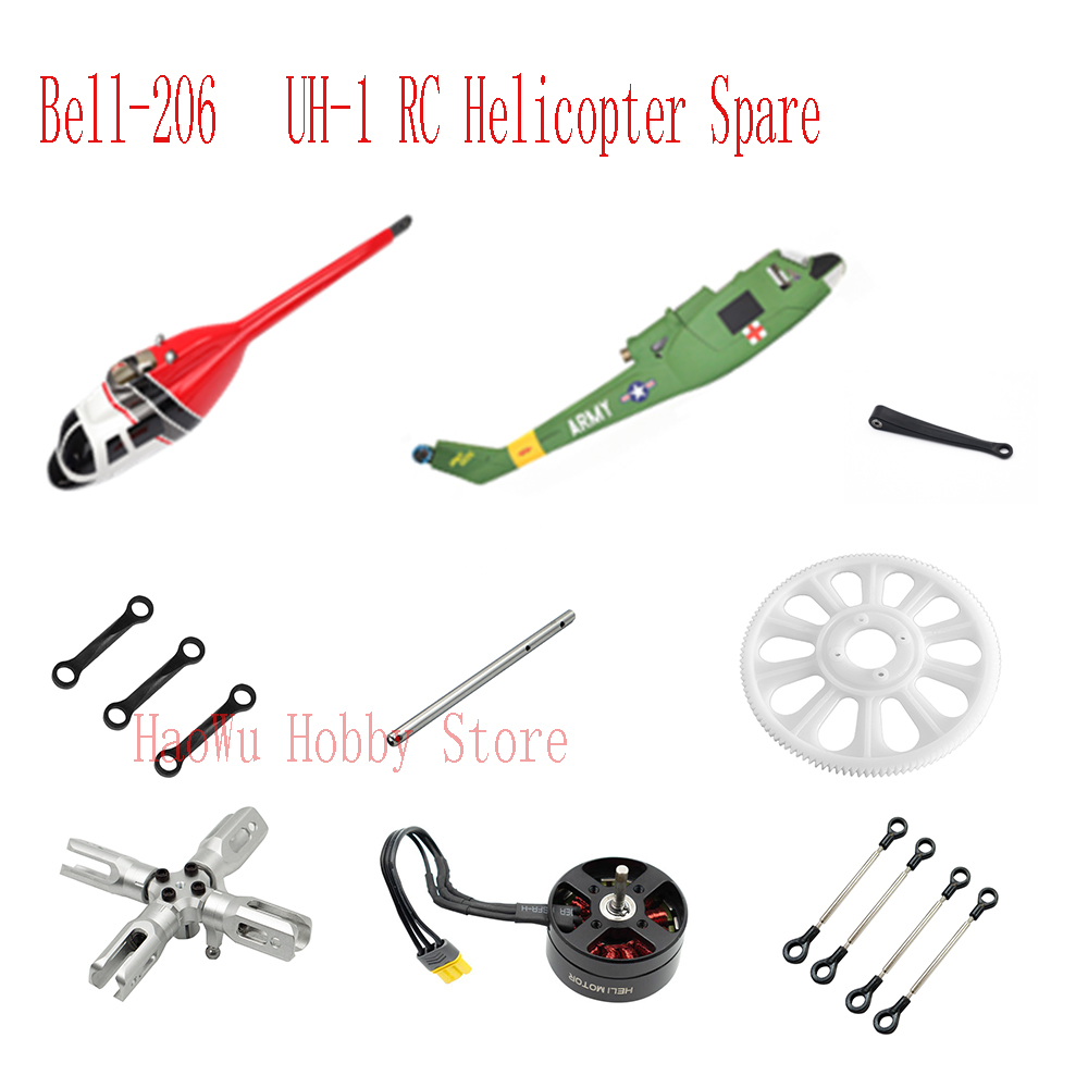 Flywing bell206 UH1 Bell-206 U - Rc Helicopter Gyro avis et prix