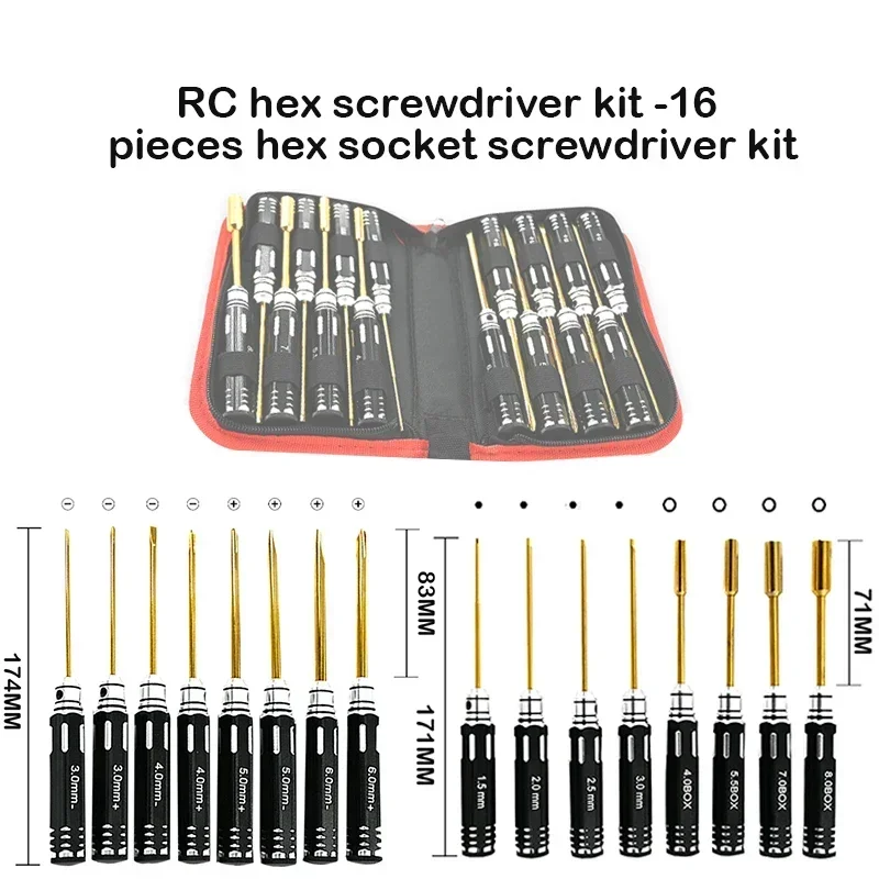 Ensemble de tournevis hexagona - Rc Helicopter Tool Kit avis et prix
